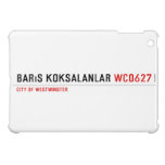 barıs köksalanlar  iPad Mini Cases