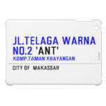 jl.telaga warna no.2  iPad Mini Cases