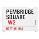 PEMBRIDGE  SQUARE    iPad Mini Cases