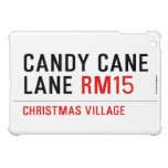 Candy Cane Lane  iPad Mini Cases