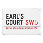 earl's court  iPad Mini Cases