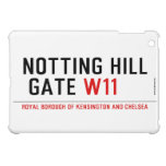notting hill  gate  iPad Mini Cases
