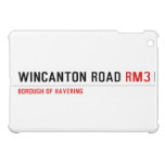WINCANTON ROAD  iPad Mini Cases