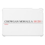 Chowgan mohalla  iPad Mini Cases