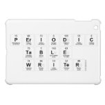 Periodic
 Table
 Writer  iPad Mini Cases
