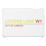 LOVERS LANE  iPad Mini Cases