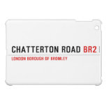 Chatterton Road  iPad Mini Cases