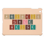 Periodic
 Table
 Writer  iPad Mini Cases