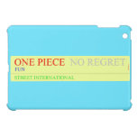one piece  iPad Mini Cases