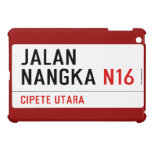 JALAN NANGKA  iPad Mini Cases