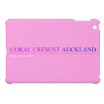 coral cresent  iPad Mini Cases