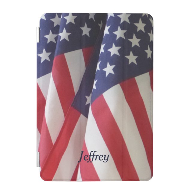 iPad Mini Cover, American Flags Cover (Front)