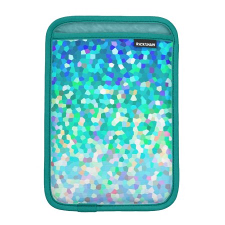 Ipad Mini Sleeve Mosaic Sparkley Texture