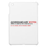 @ChrisSanClaire  iPad MiniHoesjes