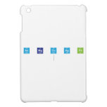 au mg cu ag pb   iPad MiniHoesjes