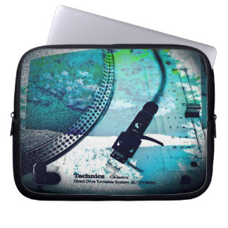 ipad or 10", 13", 15" laptop case, turntable art sleeve