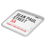 Sean paul STREET   iPad Sleeves