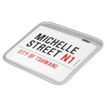MICHELLE Street  iPad Sleeves