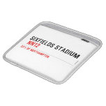 Sixfields Stadium   iPad Sleeves