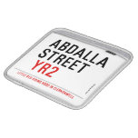 Abdalla  street   iPad Sleeves