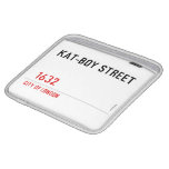 KAT-BOY STREET     iPad Sleeves