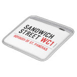 Sandwich Street  iPad Sleeves