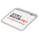 science museum  iPad Sleeves