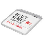 Belley Street  iPad Sleeves