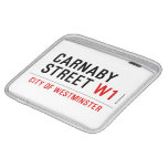 carnaby street  iPad Sleeves