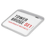 TOWER BRIDGE  iPad Sleeves