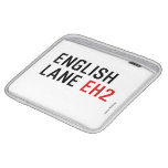English  Lane  iPad Sleeves