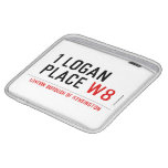 1 logan place  iPad Sleeves