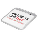 whitcrofts  lane  iPad Sleeves