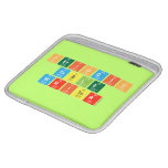 Periodic
 Table
 Writer  iPad Sleeves