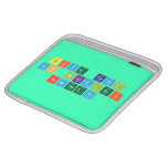 ASIYE CATAL
 FEN BILIMLERI 
 OGRETMENI  iPad Sleeves