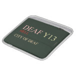 deaf  iPad Sleeves