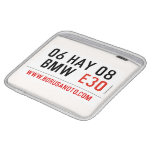 06 HAY 08  BMW   iPad Sleeves