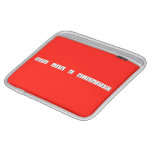 Think like a scientist  iPad Sleeves
