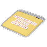 Periodic
 Table
 Writer  iPad Sleeves
