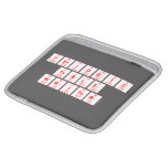Periodic
 Table
 Writer  iPad Sleeves