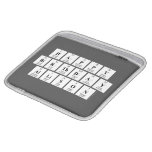 Happy
 Birthday
 Allison  iPad Sleeves