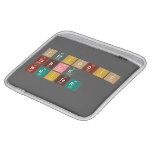 Periodic
 Table
 Writer  iPad Sleeves