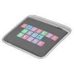 Periodic
 Table
 Writer  iPad Sleeves