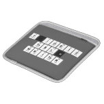 Periodic
 Table
 Writer  iPad Sleeves