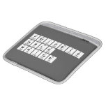 Periodic
 Table
 Writer  iPad Sleeves