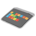 Periodic
 Table
 Writer  iPad Sleeves