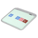 Be Calm  iPad Sleeves