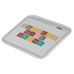 Periodic
 Table
 Writer  iPad Sleeves