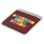 Periodic
 Table
 Writer  iPad Sleeves