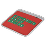 Periodic
 Table
 Writer  iPad Sleeves